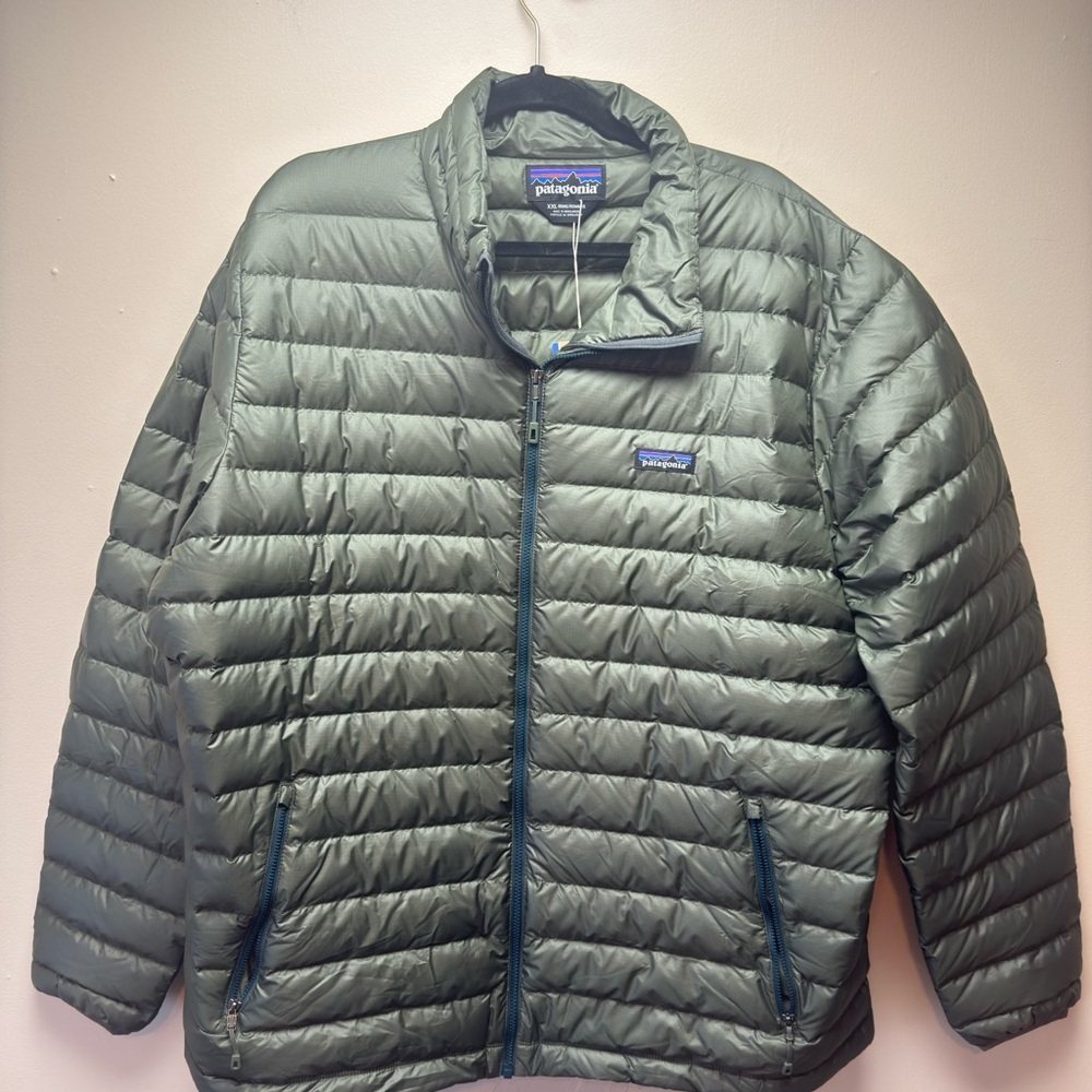 Patagonia Olive Quilted Jacket